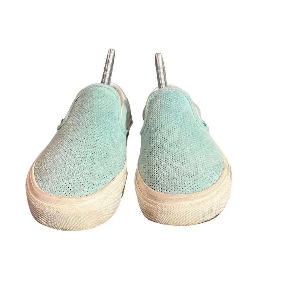 Vans Classic Perforated Slip On Flats‎ Women's Size 6.5